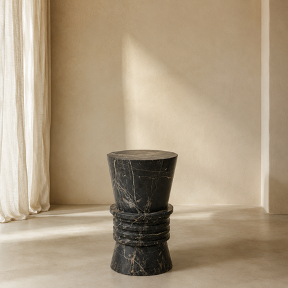 Chess Series Stool - Black