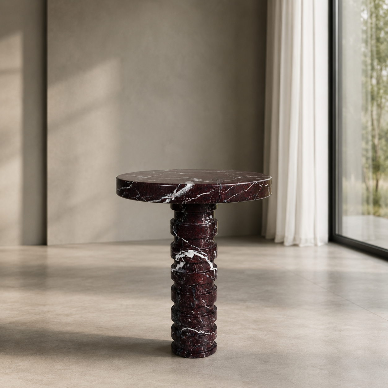 Webbed Side Table - Cherry