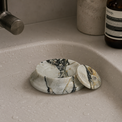 Lidded Soap Dish - Green Commando