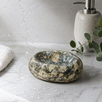 Brook Stone Soap Dish - Riverstone