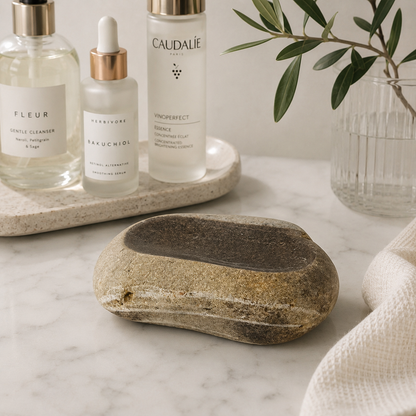 Rippline Soap Dish - Riverstone