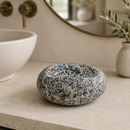 Speckled Soap Dish - Riverstone