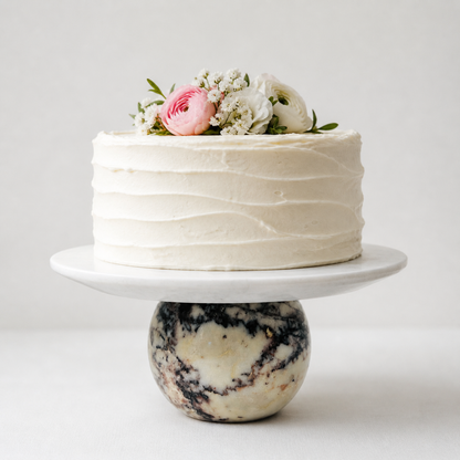 Willa Dessert Stand - Red & White