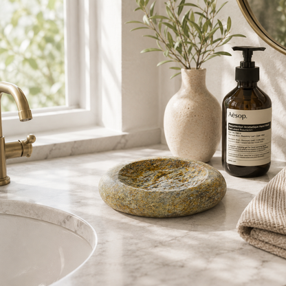 Saffron Soap Dish - Riverstone
