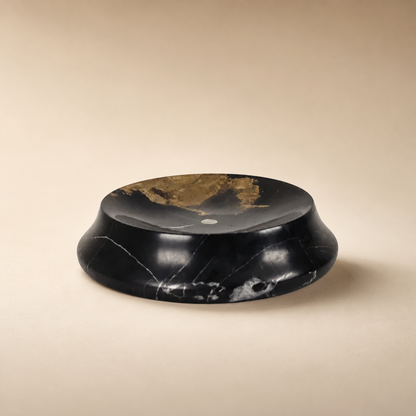 Crater Soap Dish - Black