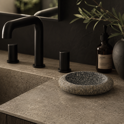Slate Soap Dish - Riverstone