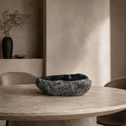 Zen Stream Bowl - Riverstone