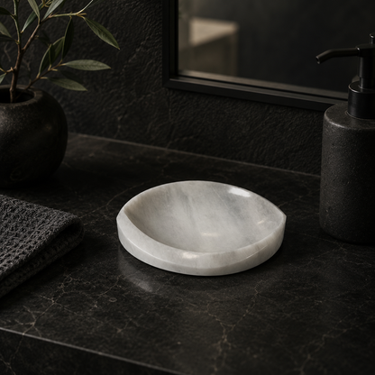 Eye Shaped Soap Dish - Gray