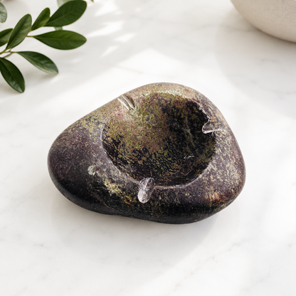 Marked Ash Tray - River Stone