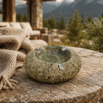 Tide Ash Tray - River Stone
