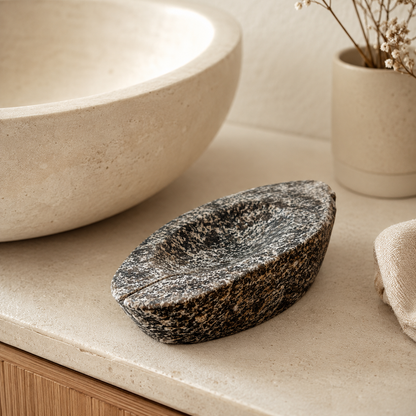 Slated Soap Dish - Riverstone