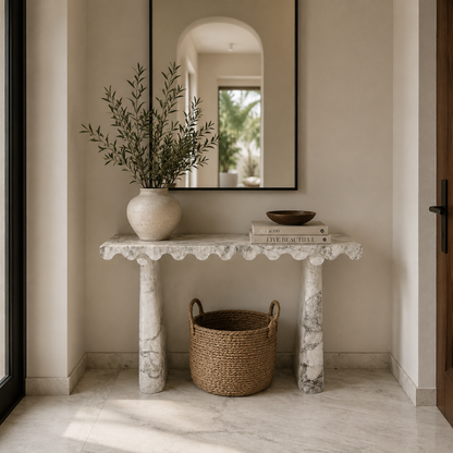 Stoa Console Table - Green Commando