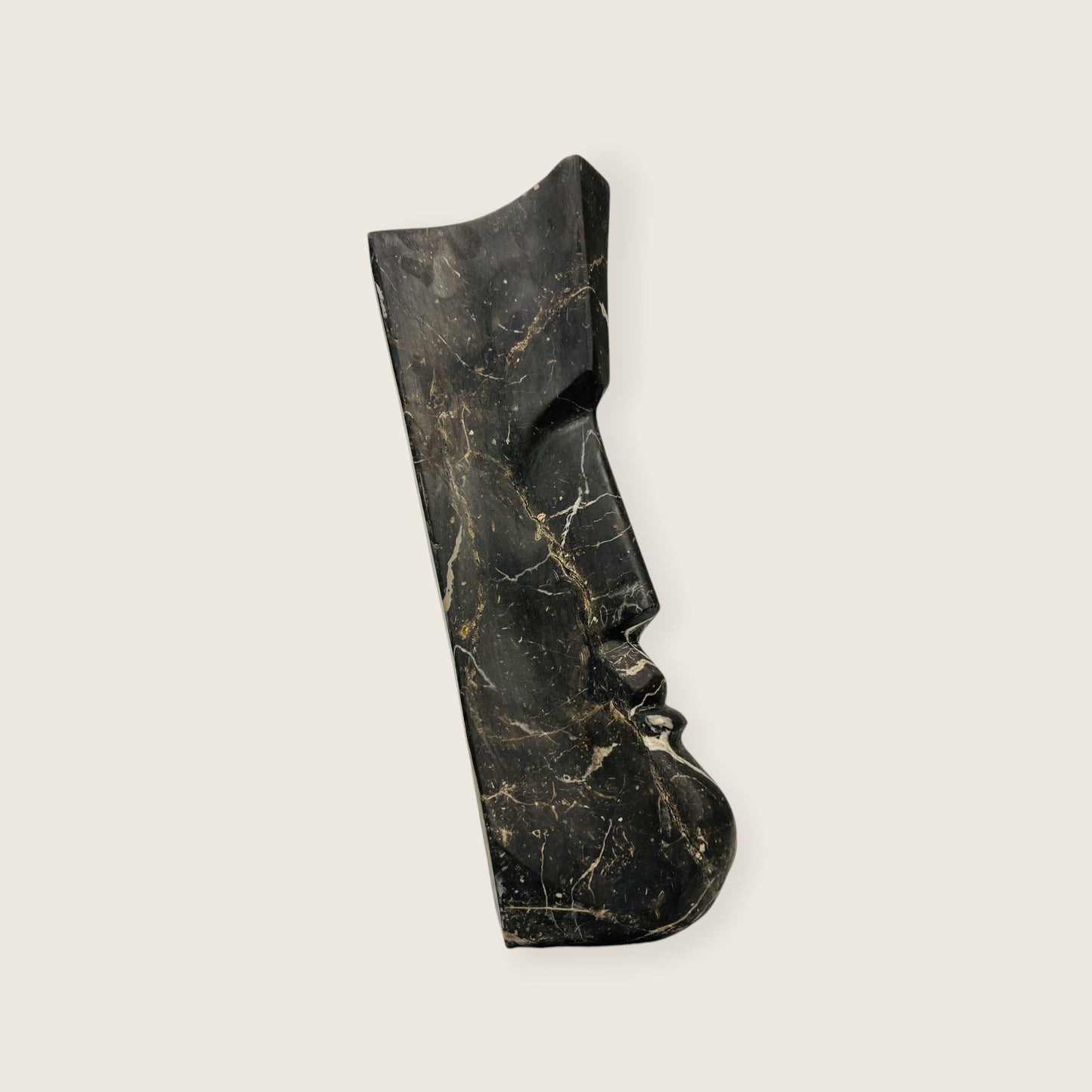 Oof Stone Face - Black