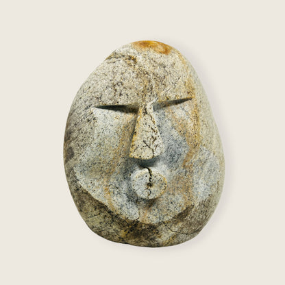 Visage Decor Object - Riverstone