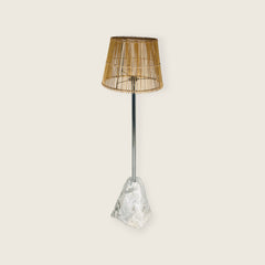 Chiseled Floor Lamp - Gray Commando