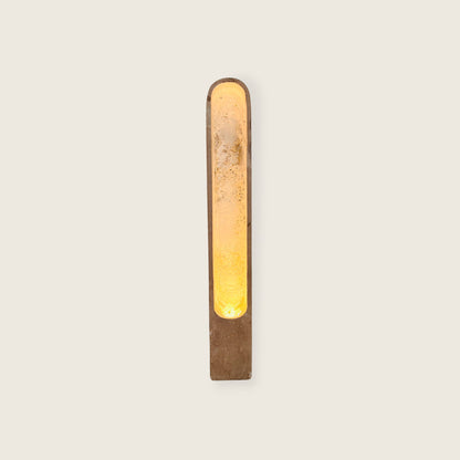 Channel Floor Lamp - Travertine