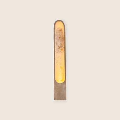 Travertine Tall Glow Floor Lamp