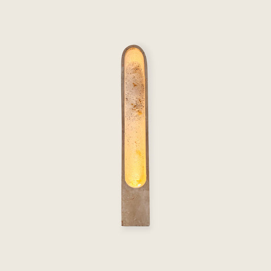 Travertine Tall Glow Floor Lamp