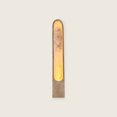 Travertine Tall Glow Floor Lamp