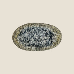 Grey White Splotched Soap Dish - Riverstone