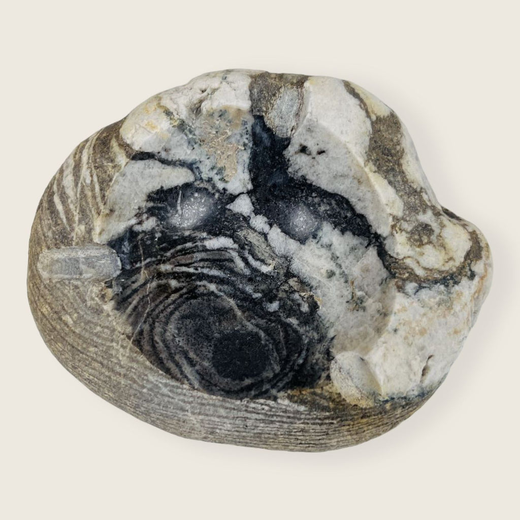 River Stone Tidal Waved Ash Tray