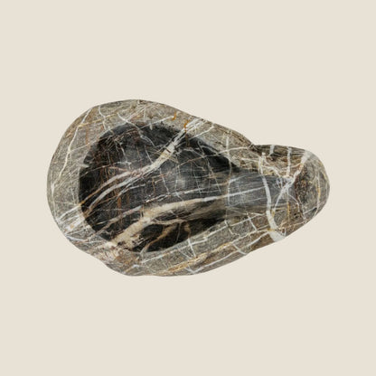 Brown Webbed Ash Tray - Riverstone