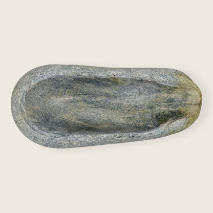 Lime Marked Ash Tray - River Stone