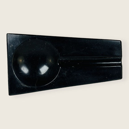 Minimal Marble Ash Tray - Black