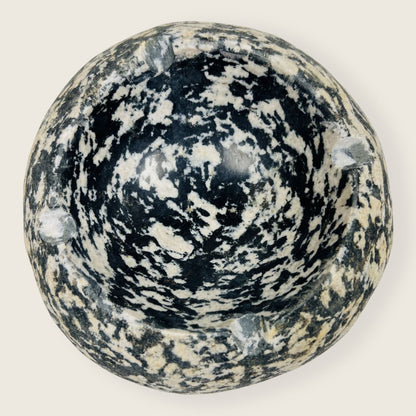 Black & White Specked Ash Tray - Riverstone