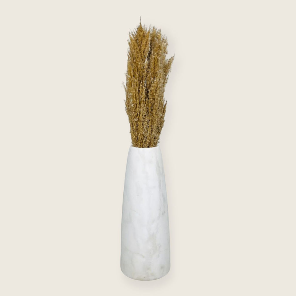 Long White Vase