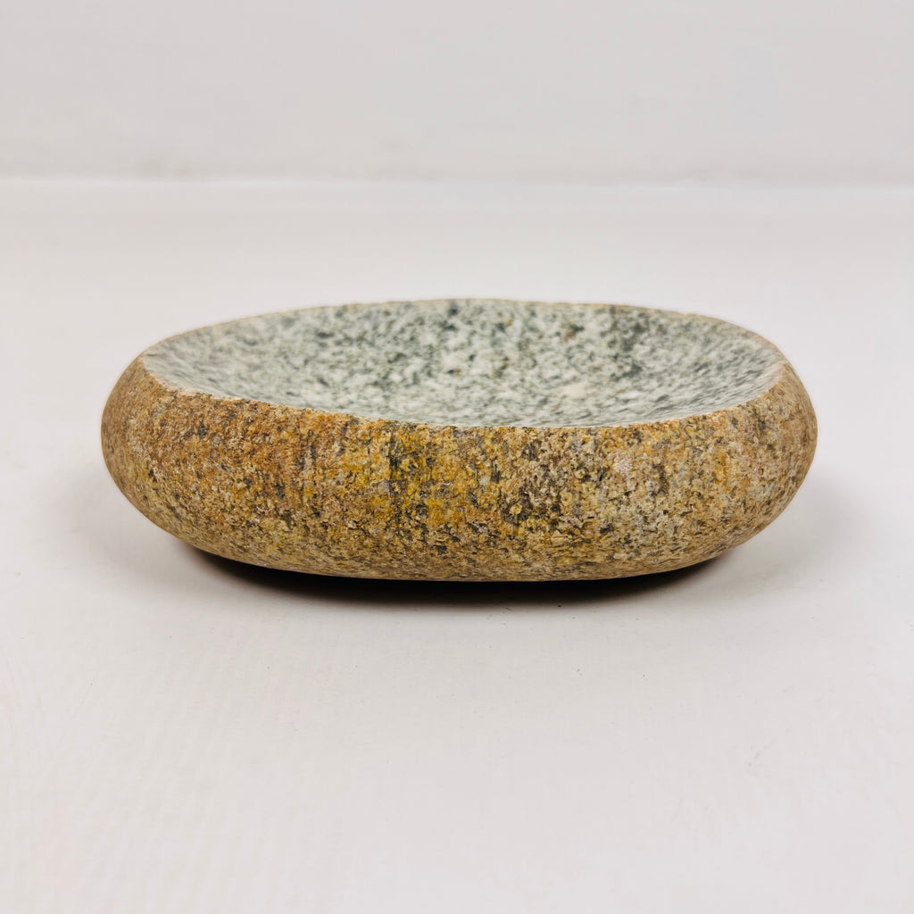 Riverstone Mustard Bottom Soap Dish