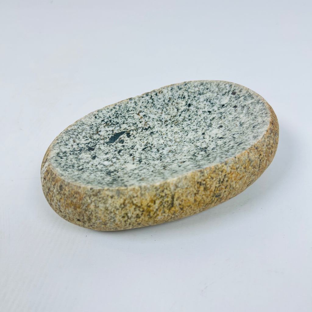 Riverstone Mustard Bottom Soap Dish