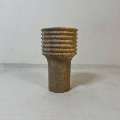Echo Vase - Travertine