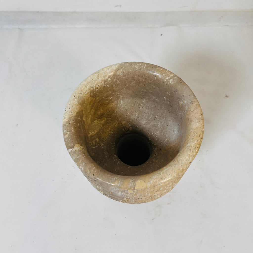 Travertine Trace Vase