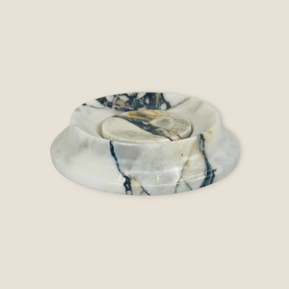 Lidded Soap Dish - Green Commando