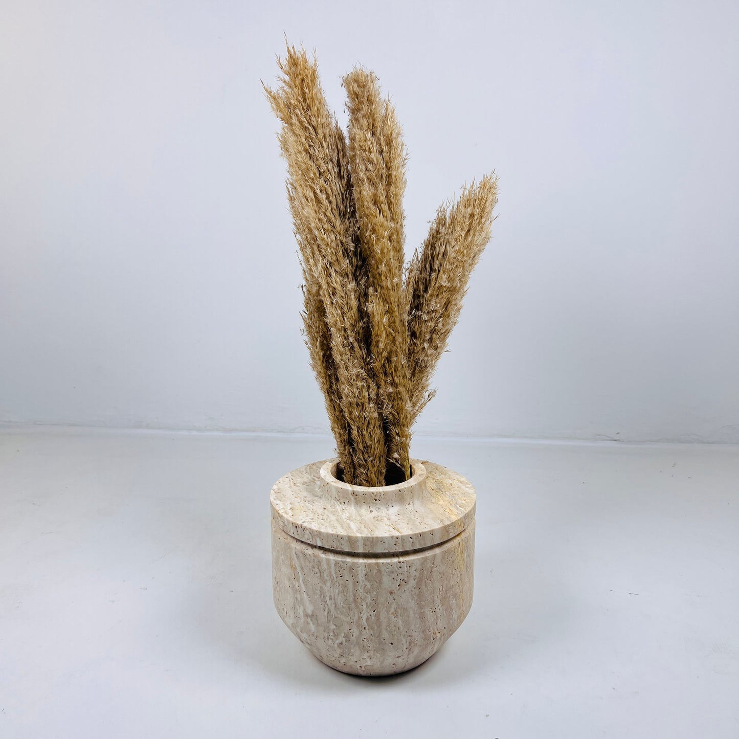 Assorted Vase - Travertine