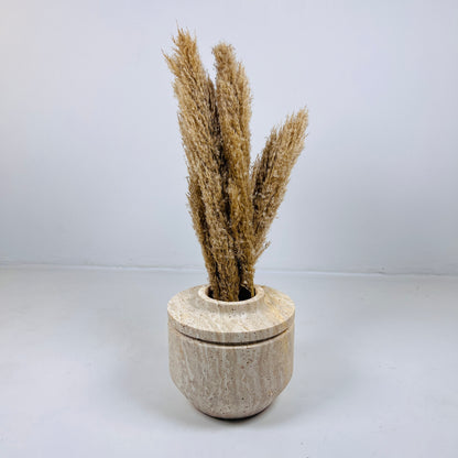 Assorted Vase - Travertine