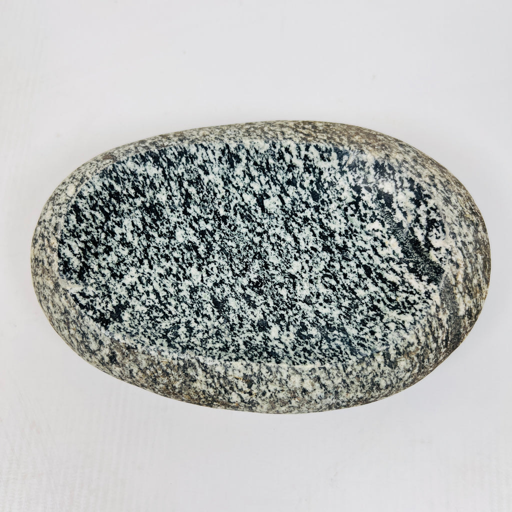 Riverstone White Speckled Soap Dish