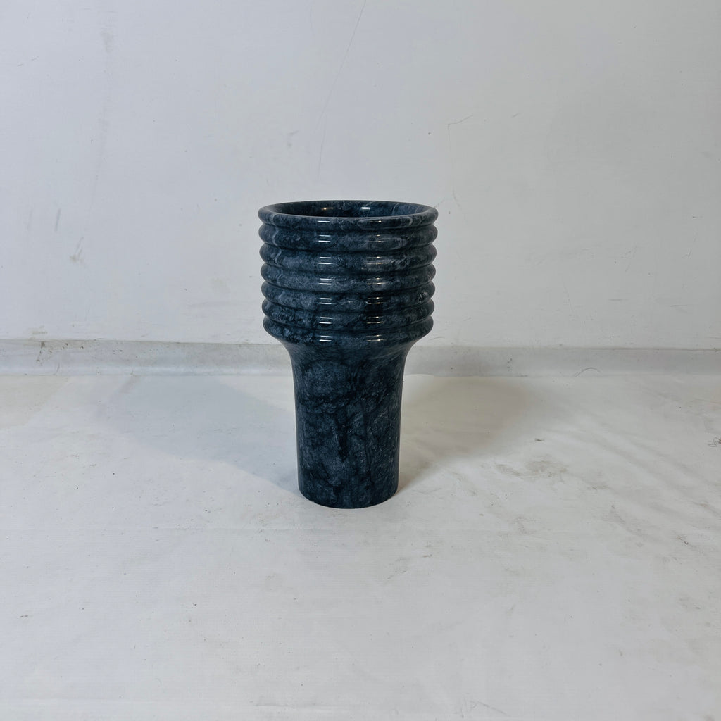 Obsidian Flow Vase
