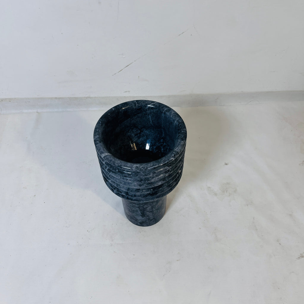 Obsidian Flow Vase