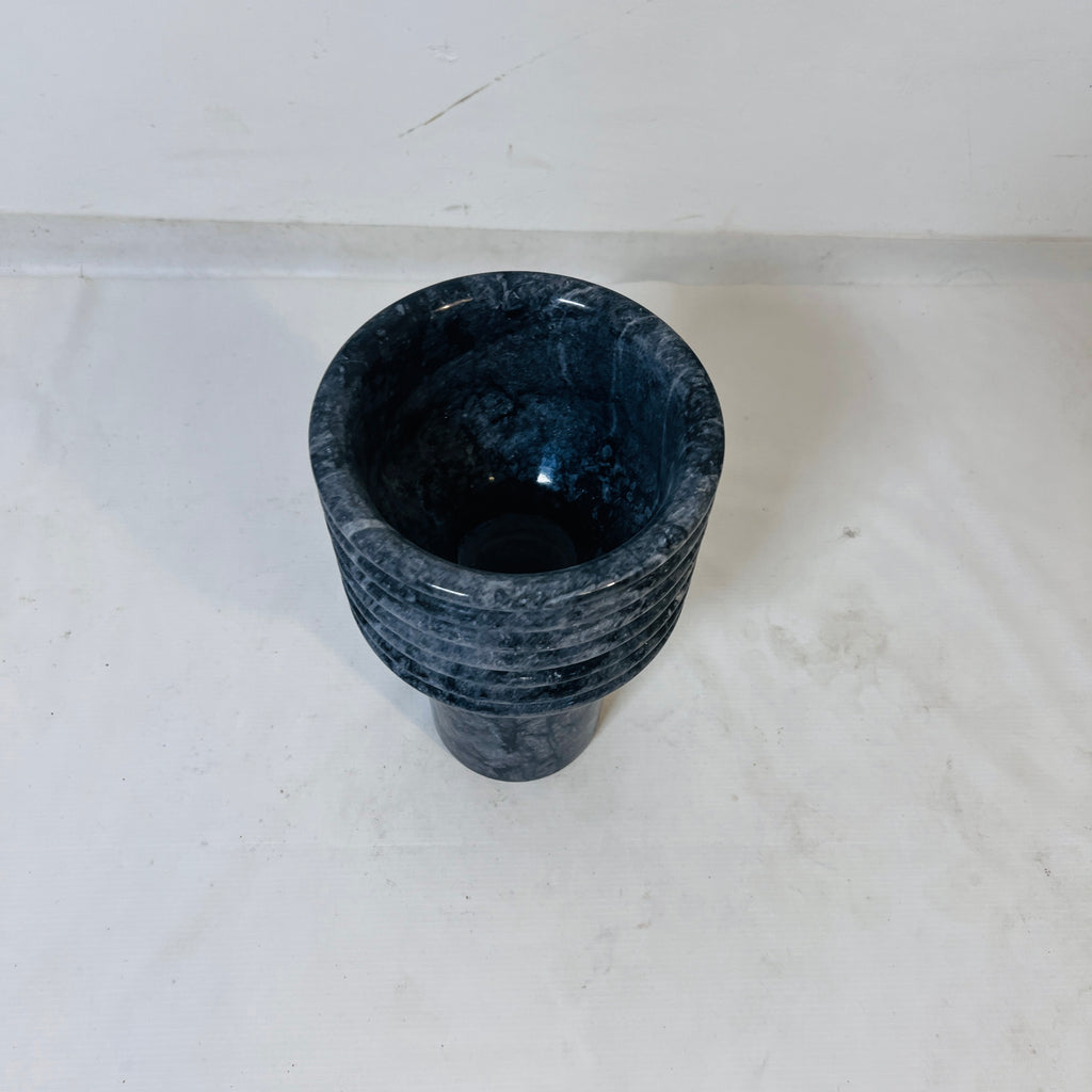 Obsidian Flow Vase