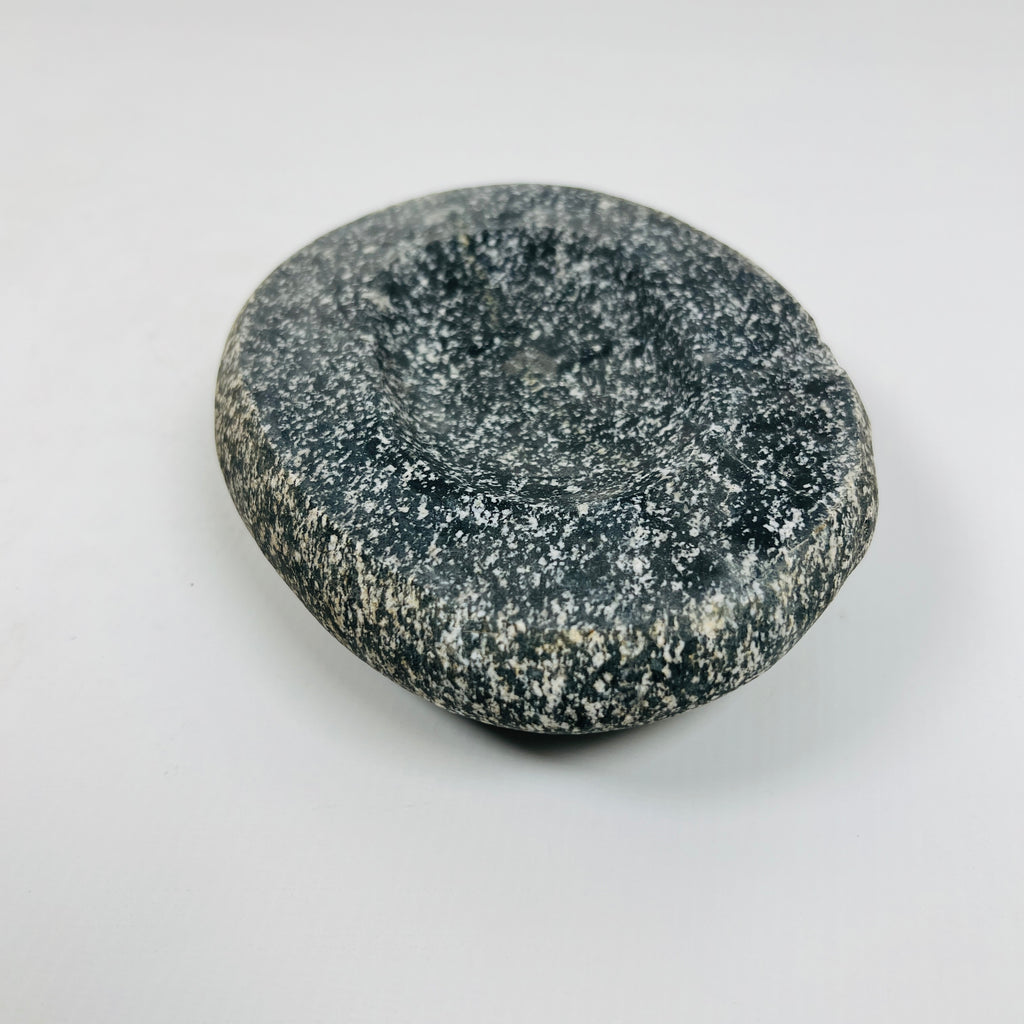 Riverstone Dark Grey Speckled Soap Dish