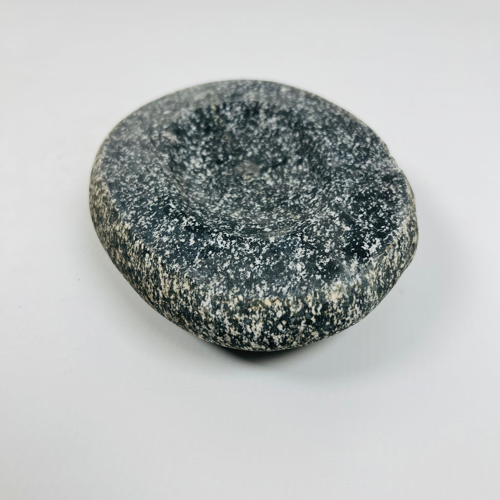 Riverstone Dark Grey Speckled Soap Dish