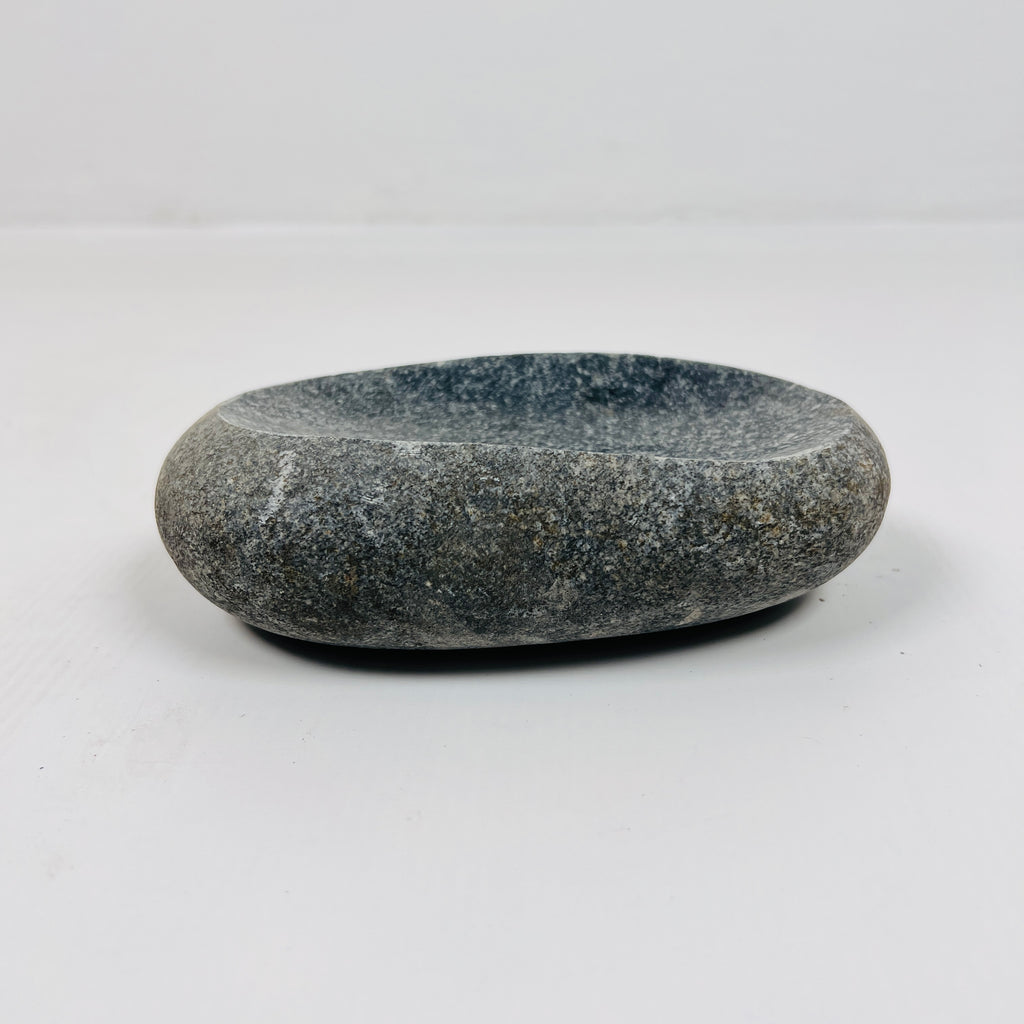 Riverstone Black Speckled Soap Dish