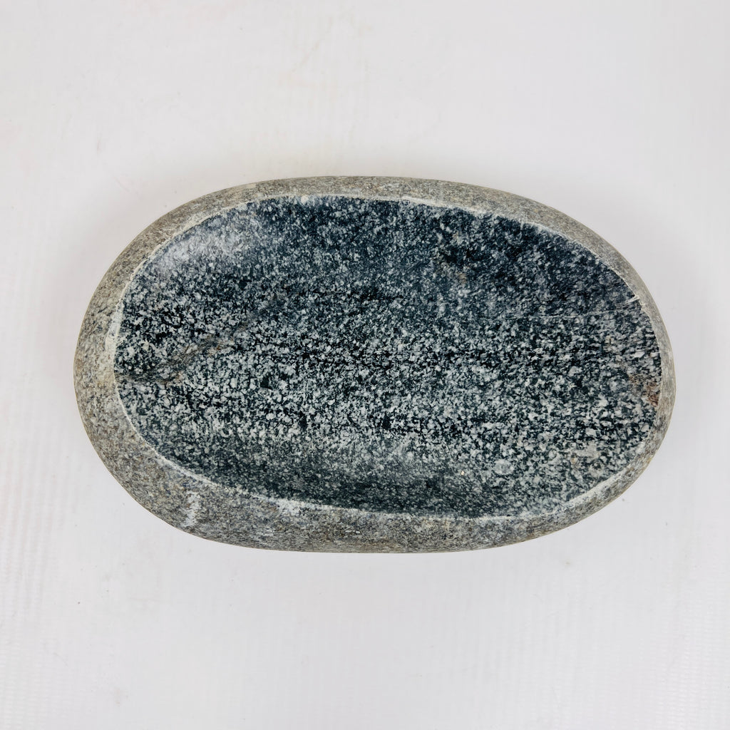 Riverstone Black Speckled Soap Dish