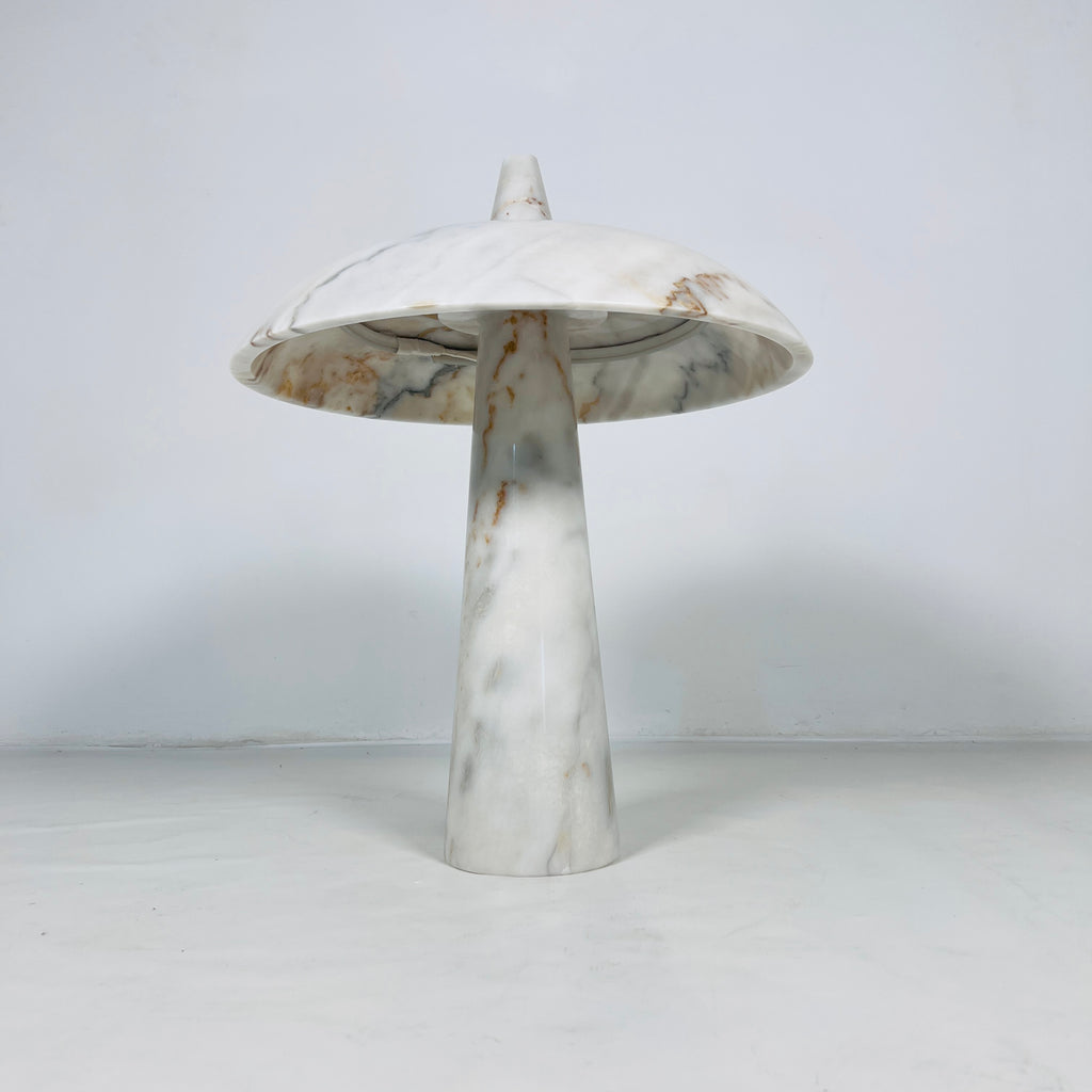 Horn Dome Marble Table Lamp