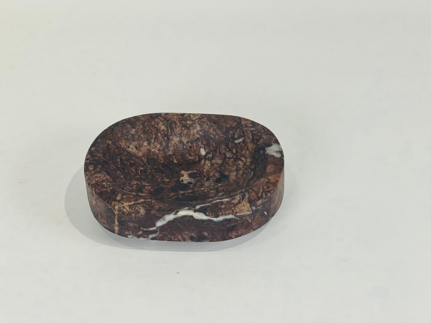 Spa Soap Dish - Burgundy