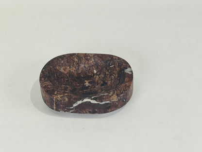 Spa Soap Dish - Burgundy