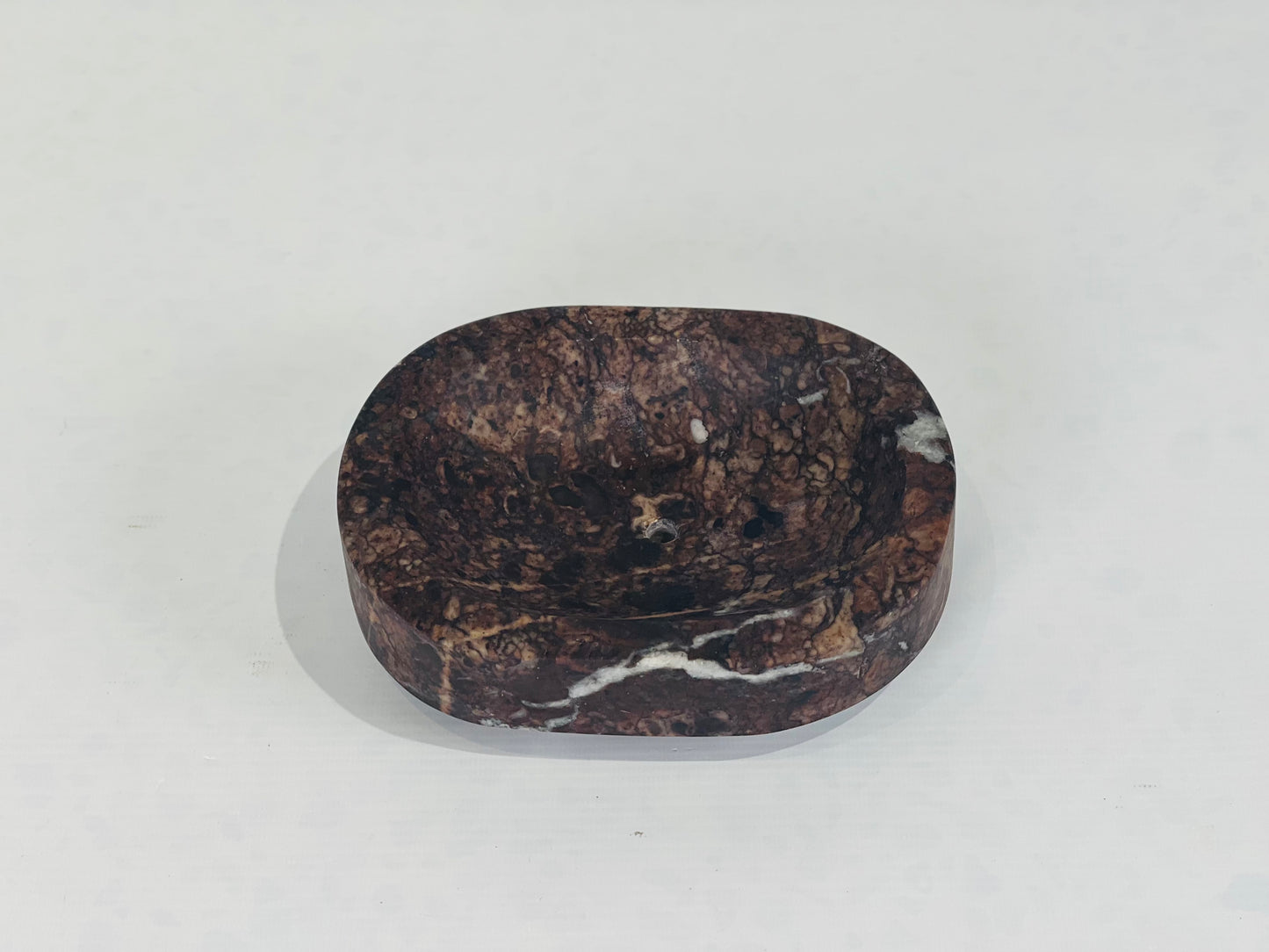 Spa Soap Dish - Burgundy
