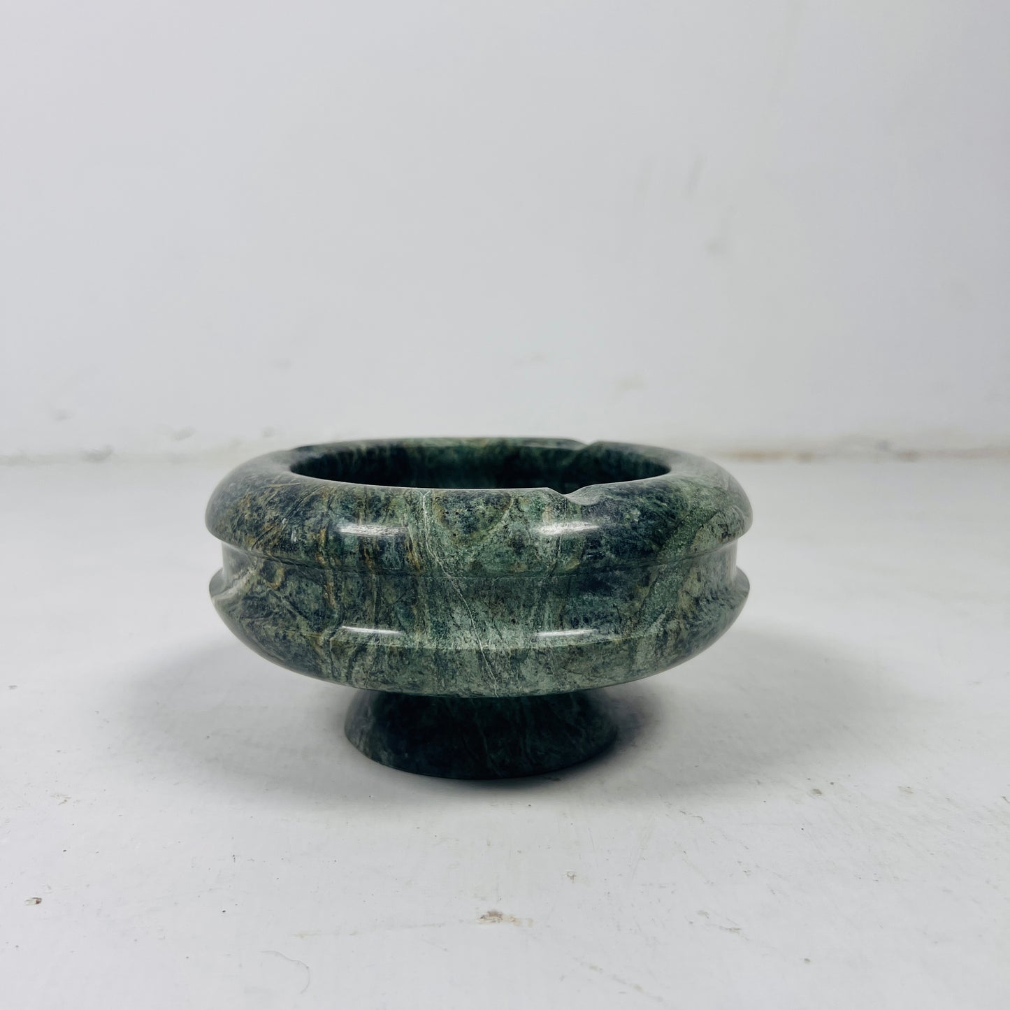 Botanical Marble Ash Tray - Green